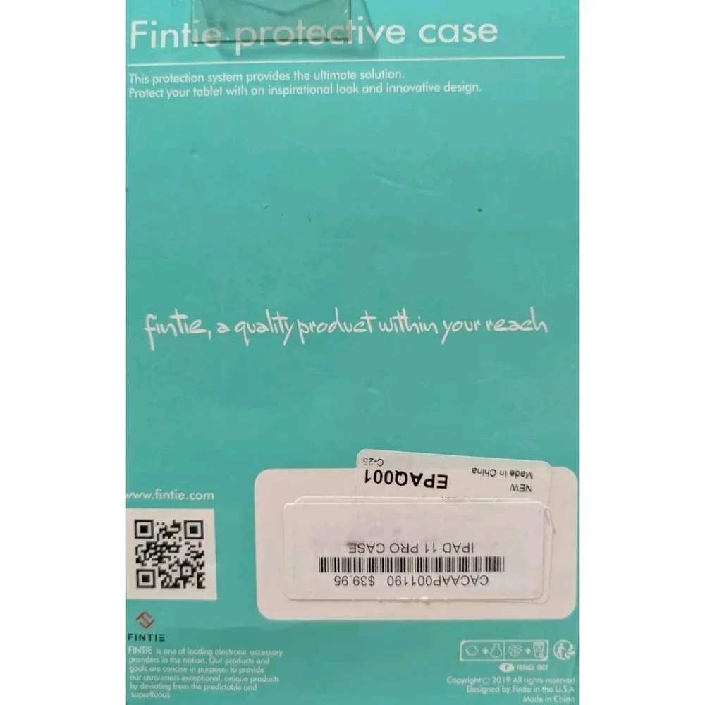 Fintie Tablet Case For Apple iPad 11 Pro Faux Black Leather See Description